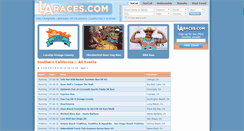 Desktop Screenshot of laraces.com